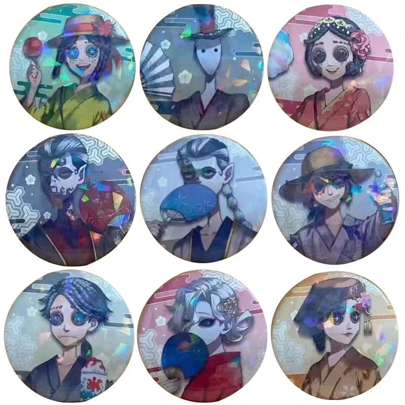 Игра Аниме идентичность V Эмили Дайер Фредди Райли Юрист Доктор Крекер Пиерсон Злор Косплей Значок Булавка SPTE Жесть Брошь Опора