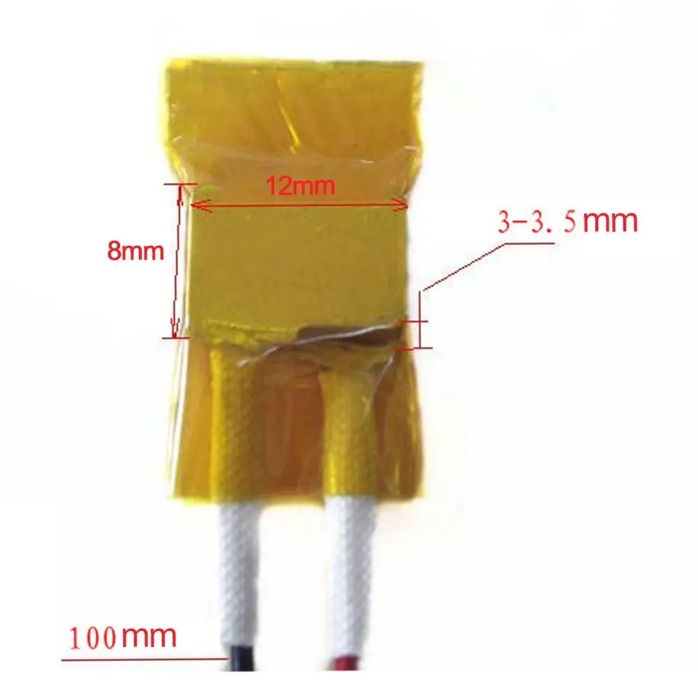 50-230 Degrees Celsius PTC Heaters 5V/12V/24V Heating Element Hair Dryer Accessories Curlers Heater Poultry Incubator Tools