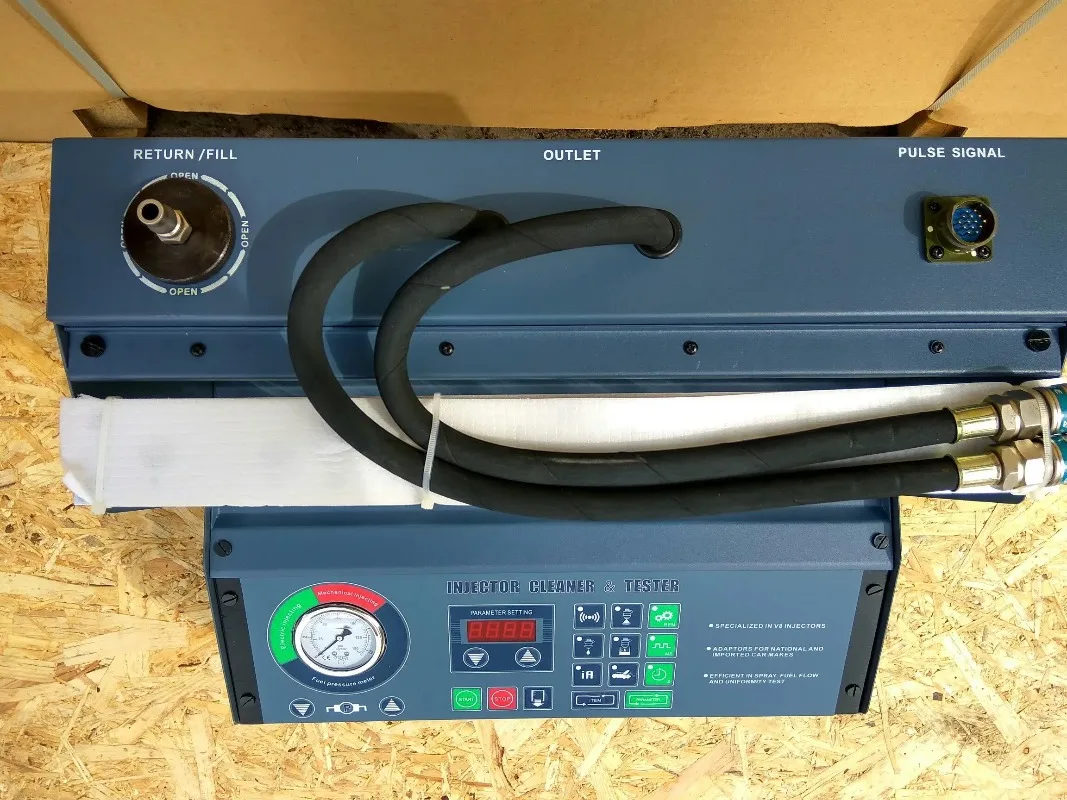 

INJ-6B 6 Cylinders Ultrasonic Fuel Injector Cleaning Testing Machine With Ultrasonic