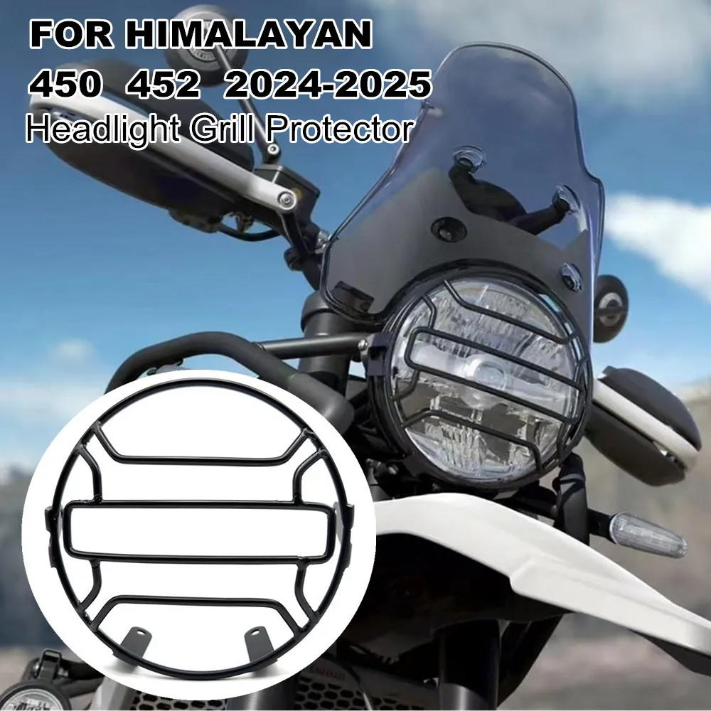 

Motorcycle Accessories Headlight Grille Headlight Cover Protective Cover For Himalayan 450 452 Himalayan450 2024 2025