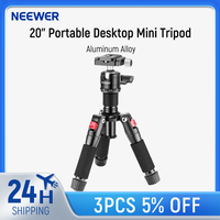 NEEWER Mini Tripod for Camera with 360° Ball Head Aluminum Alloy 20\