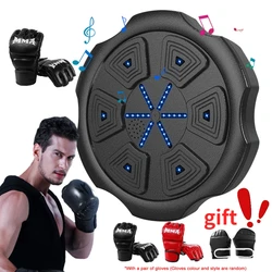 Smart Music Boxing Machine Wall Mounted Sandbag BT Link Intelligent Boxing Wall Target for Kids Adults Reaction Training Target