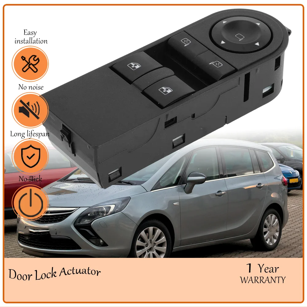 

14 Pin Pressure-Resistant Window Control Switch Button Fit Opel Astra H2005-2010 Zafira B2005-2015 OE 13228706 13183679 13228879