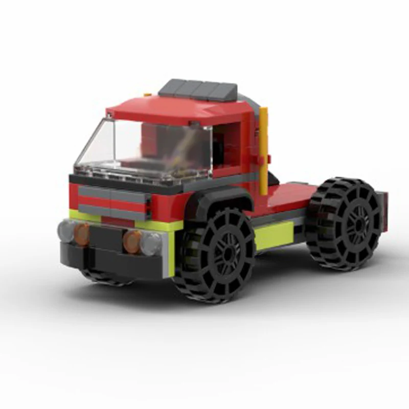 Speed Racing Car Model MOC Building Bricks Classic Transport Truck Modular Technology Children Holiday Gifts Assemble Toys Suit
