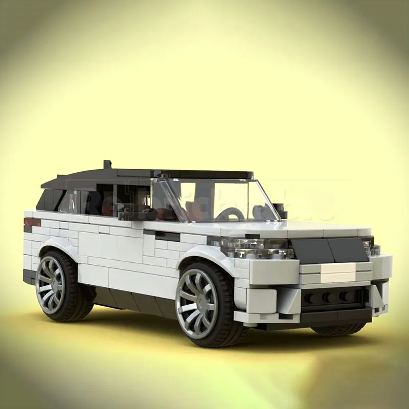 Exquisite New Product MOC Building Blocks City Car Model Range Rover Velar Technology Modular Festival Toy DIY Assembly Set