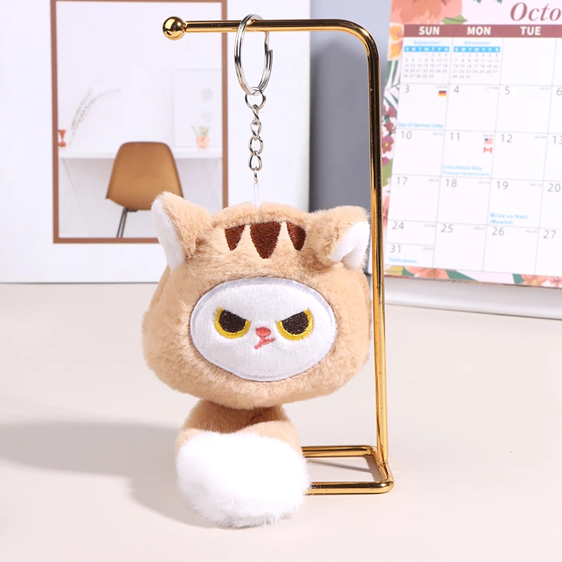 llavero de gato de peluche lindo y seguro, perfecto para regalar llavero de gato de peluche lindo y seguro, perfecto para regalar