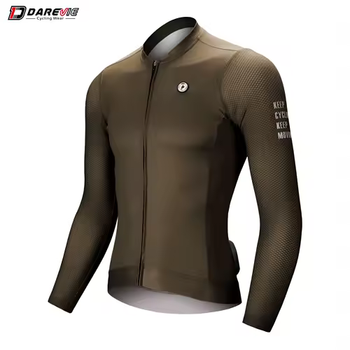 DAREVIE Cycling Jersey Small Size SPF 50+ Training Level Men Women Long Sleeves Cycling Jersey Breathable Man Cycling Maillott - Image 20