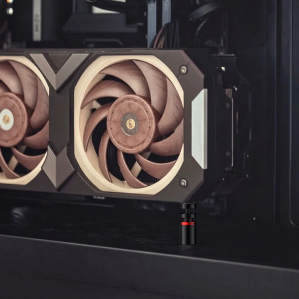 TEUCR pemegang kartu grafis Anti Slip, braket perlindungan magnetik, pemegang kartu Video, Anti Slip, aksesori komputer Desktop