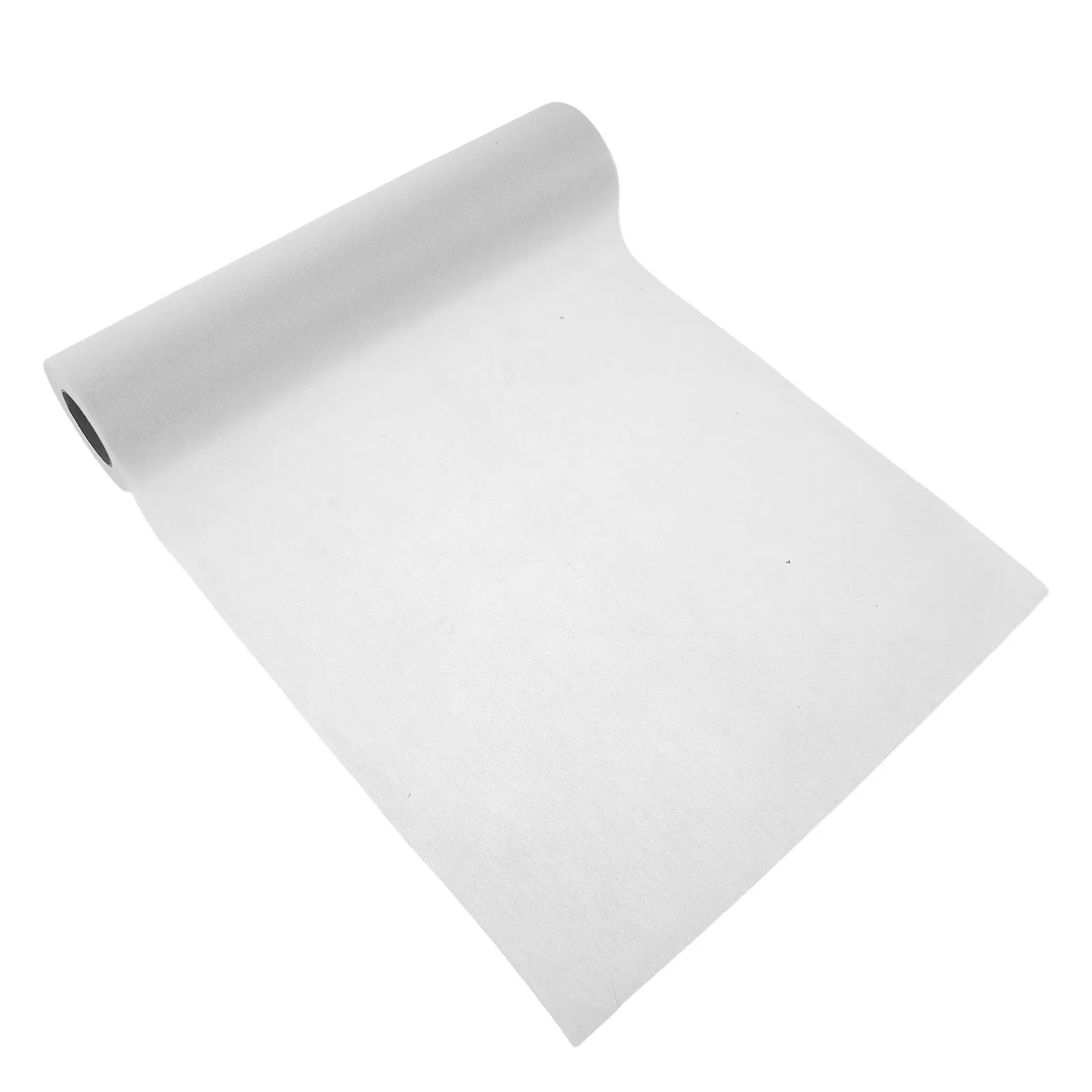 1 Roll 20 Yard Single-Sided Fusible Interfacing Fabric Lightweight Non-Woven Iron-on Lining for Sewing Embroidery Stabilizer