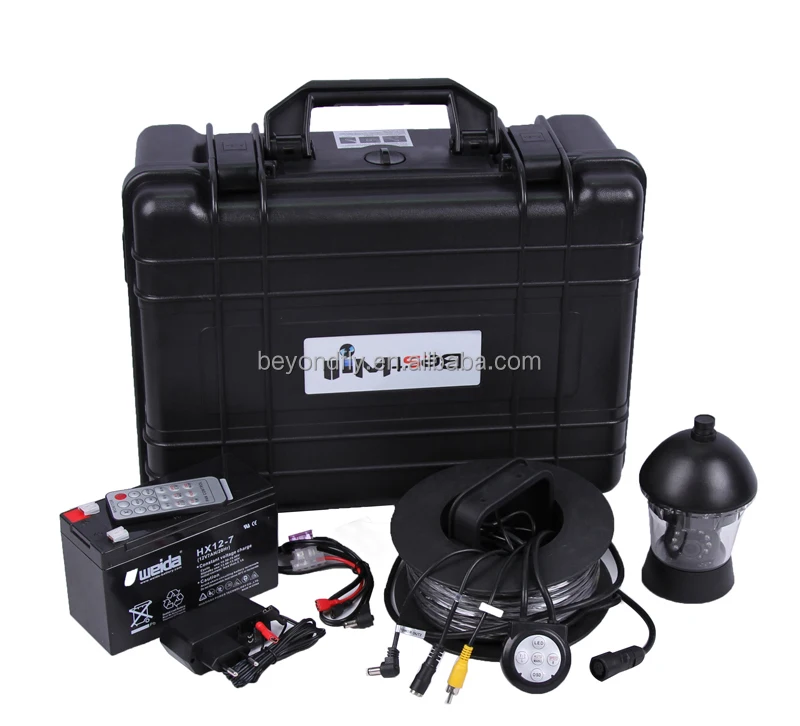 

7'' DVR Underwater Fishing Video Camera IP68 Waterproof 360 Degree Rotating Camera 50m Professional Fishing Aid