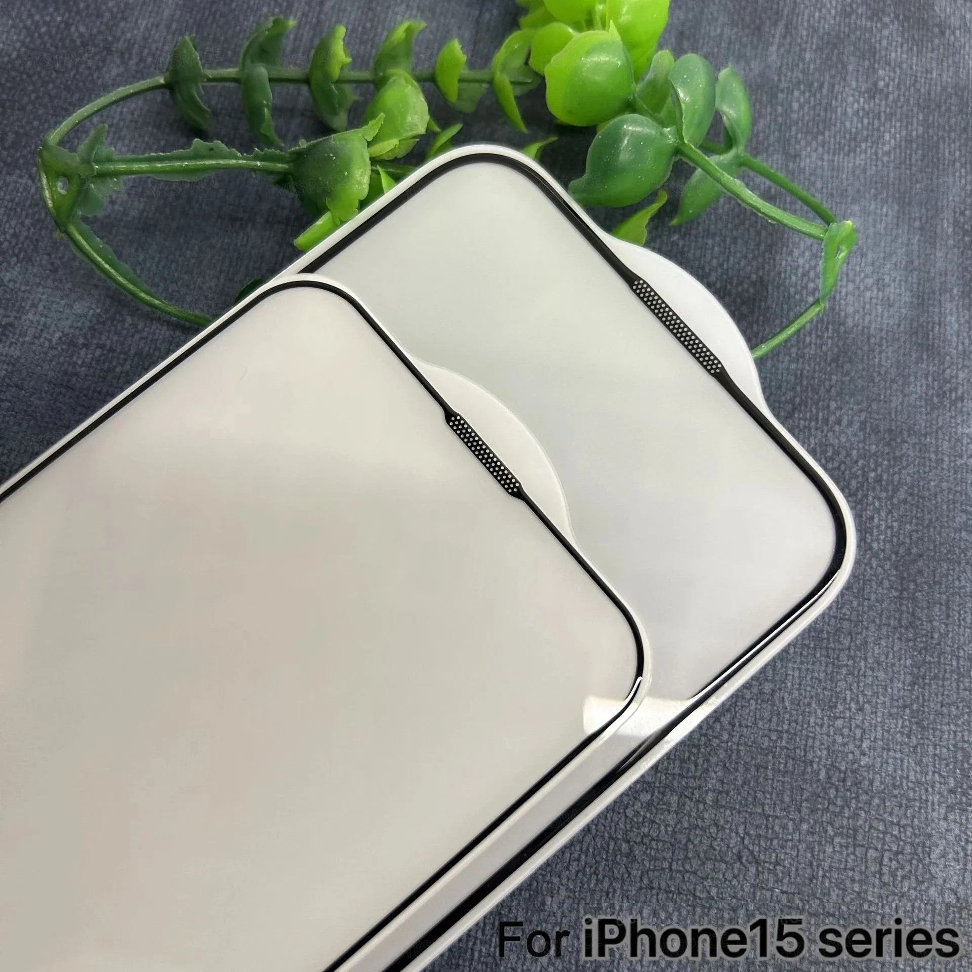 1-3Pcs Speaker Dust Filter Tempered Glass For iPhone 16 15 14 13 12 mini 11 Pro Max X Xs XR SE 8 Plus Dustproof Screen Protector