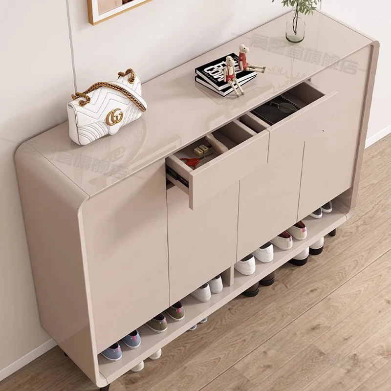 Entrance Display Shoe Rack Dust Proof Designs Multilayer Luxury Shoe Rack European Modern Muebles Para El Hogar Decoration