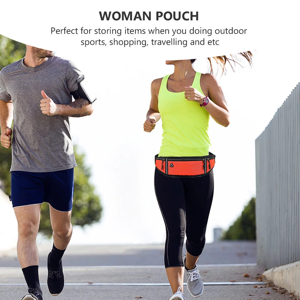 

Водонепроницаемая поясная сумка из ткани Оксфорд, поясная сумка для спорта на открытом воздухе, поясная сумка для хранения на груди, поясная сумка для телефона, женская поясная сумка
