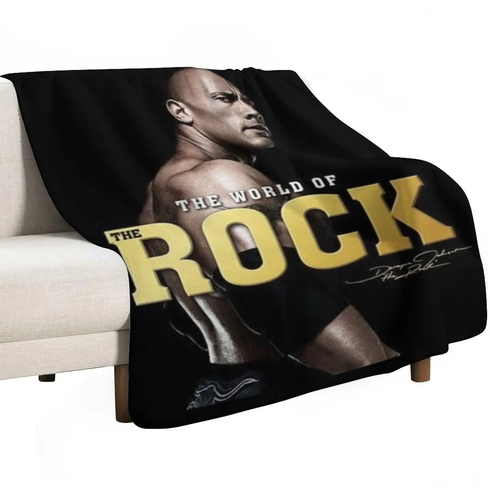 dwayne johnson Throw Blanket Multi-Purpose decorative Thins Hairys valentine gift ideas Shaggy Blankets