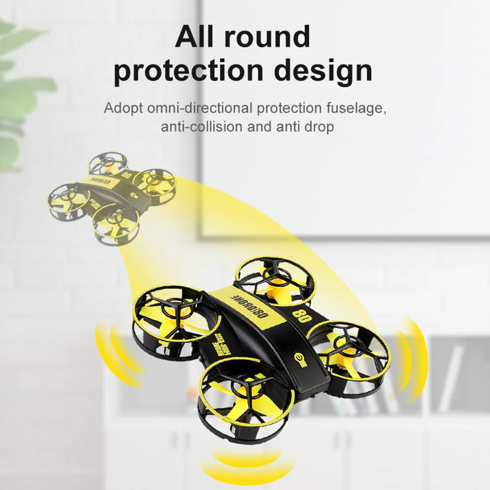 Hélicoptère télécommandé quadricoptère pour adultes et enfants, mini importateur, avion RC, LED