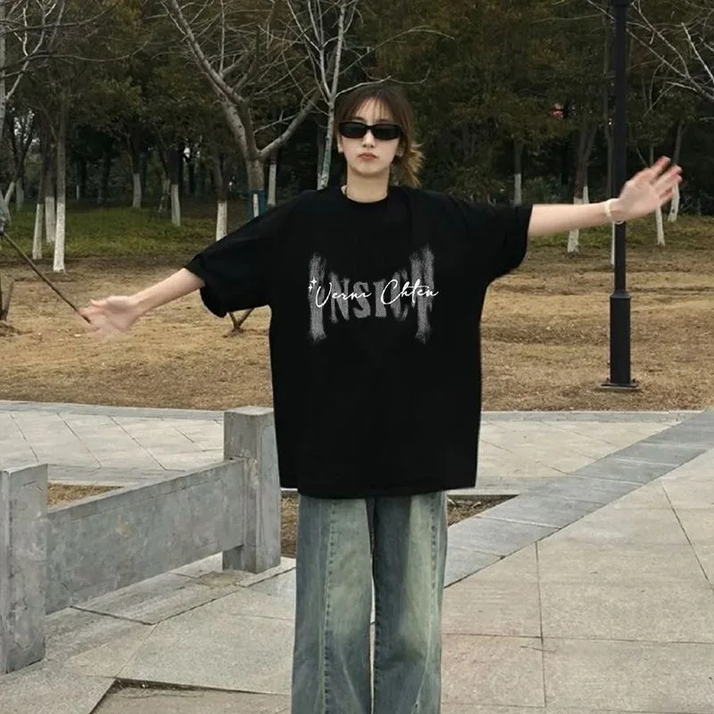 

Short Sleeve T-Shirts Womens Clubwear Cotton Elegant Partywear Comfortable Stylish Slim Fit Floral Ladies Relaxed Trendy Unique