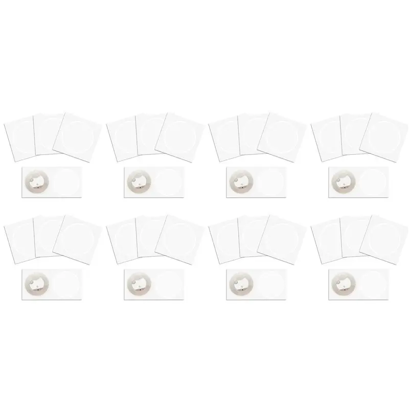 FULL-200Pcs Ntag216 Sticker Ntag216 Tags 216 Tag Ntag216 Cards 13.56Mhz Tag Stickers 888 Bytes Memory