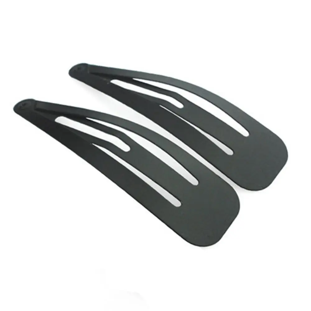 Girl Baby Bangs Clip Hairpins Water Drop Clips Hairgrips Black Color Simple Hairpin BB Clips Barrettes Hair Clip Metal Clips