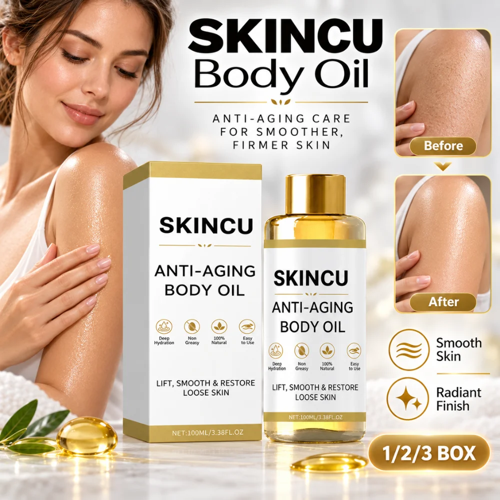 Botanical Body Oil 100ml Rosehip Almond Ginger Vitamin E Lightweight Firming Hydrating Massage Oil for Smooth Radiant Skin Care