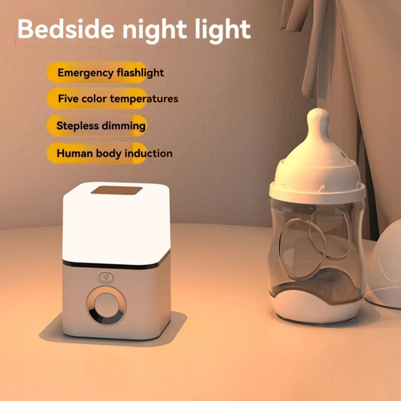 JHD SOS LED Motion Sensor Light-Multi-Color Indoor Infrared Lamp With Emergency Flashlight& Lamp Replacement