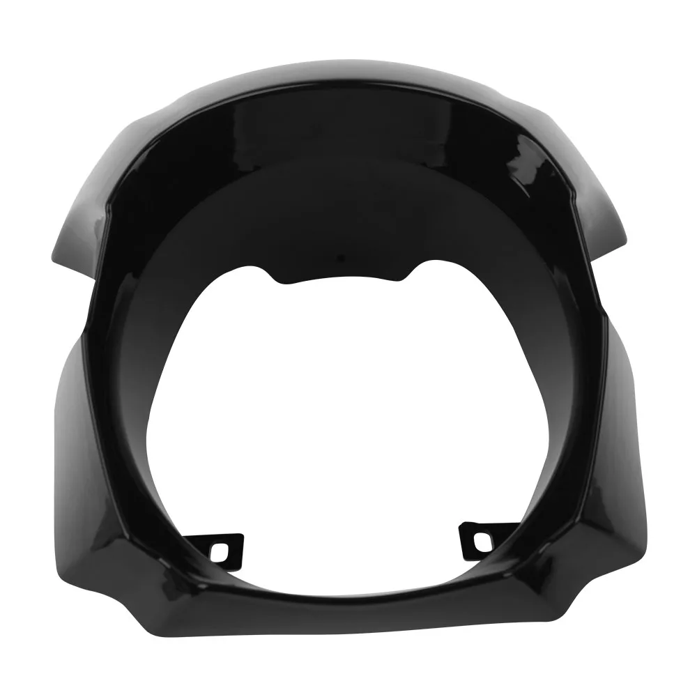 قناع غطاء أمامي أمامي أسود لامع للدراجة النارية لدراجة Harley Softail Breakout FXBRS 114 FXBR 107 2018-2022