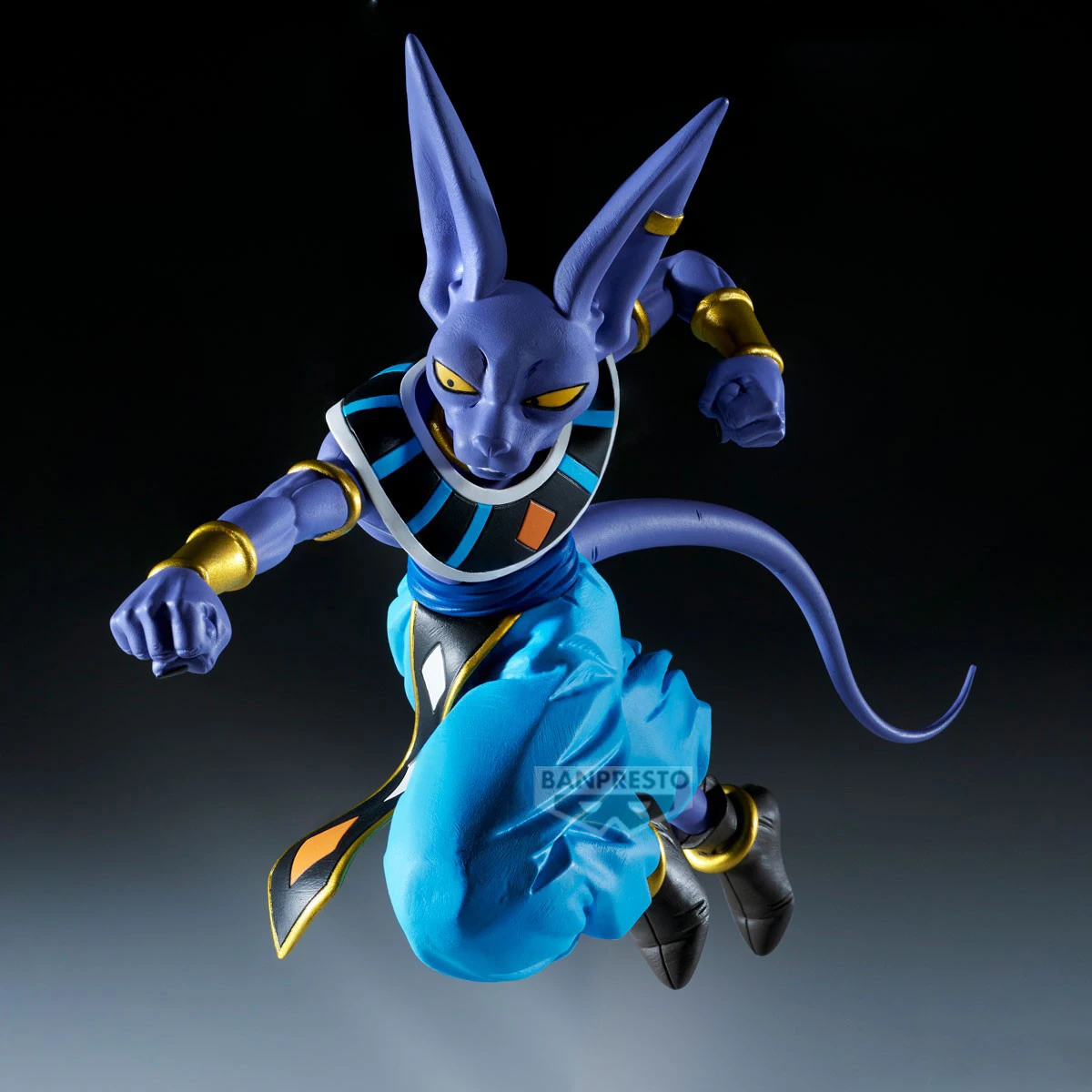 100% original bandai espíritos banpresto match makers dragon ball super filho goku ssj deus beerus coleção série anime figura