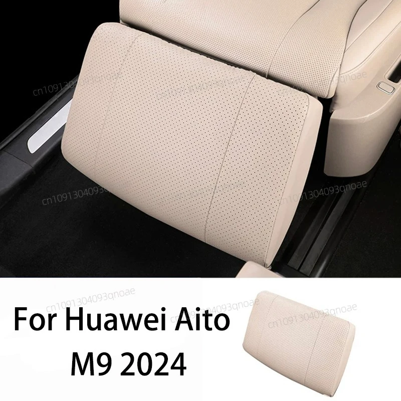

For Aito M9 2024 Second Row Electric Leg Rest Leather Protective Cover Interior Accessories