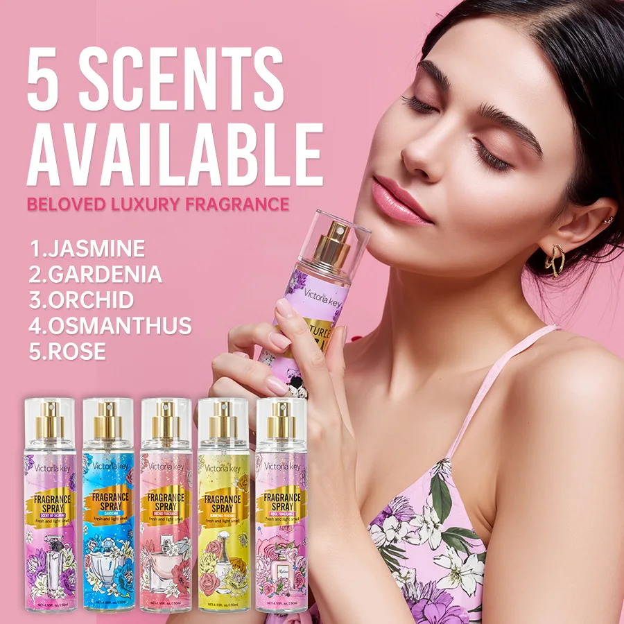 

Flower Fragrance Tone Alcohol-free Perfume Body Spray Perfume Lasting Fragrance Ladies Perfume