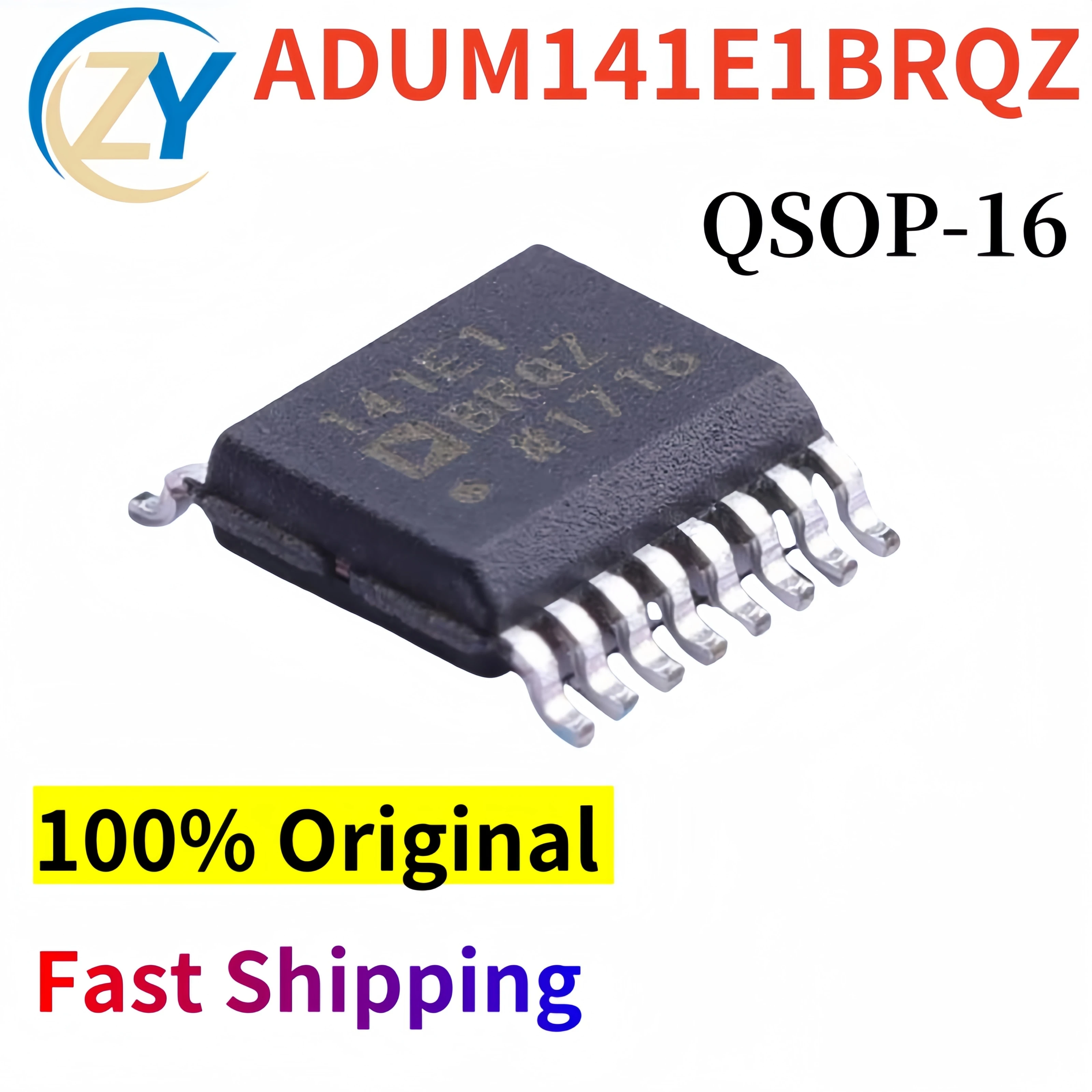 (2pcs) ADUM141 Digital Isolators ADUM141E1BRQZ QSOP-16 1.7V - 5.5V 100% Original & In Stock