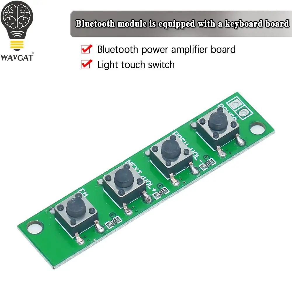5PCS Bluetooth module matching key board Bluetooth power amplifier matching key board WAVGAT