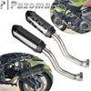 ペザマ-モーターサイクルエキゾーストシステム、ハーレーパンアメリカ1250用カーボンファイバーサイレンサーパイプ、cvo ra1250、ra1250s、マストラーラー21-24 1