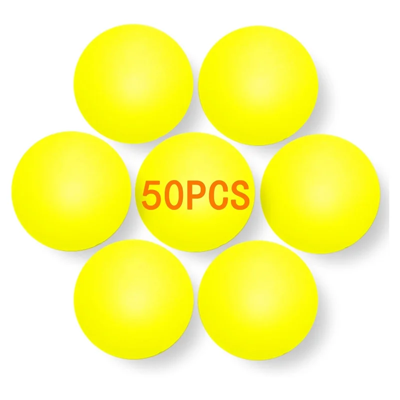 

B72A Ping Pong Ball 40Mm Kids Entertainment Table Tennis Ball,DIY Game Fun Art And Learning Activity (50Pcs)