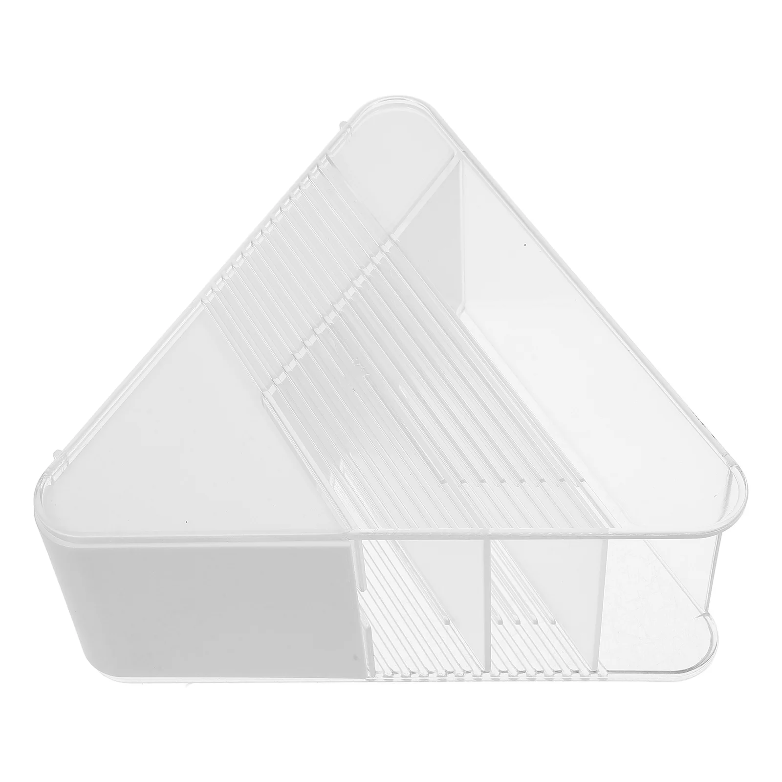 

Triangle Pen Organizer Multifunctional ABS Desk Pencil Holder For Desk Cup Holder Bathroom Kitchen Tool Stationery Storage