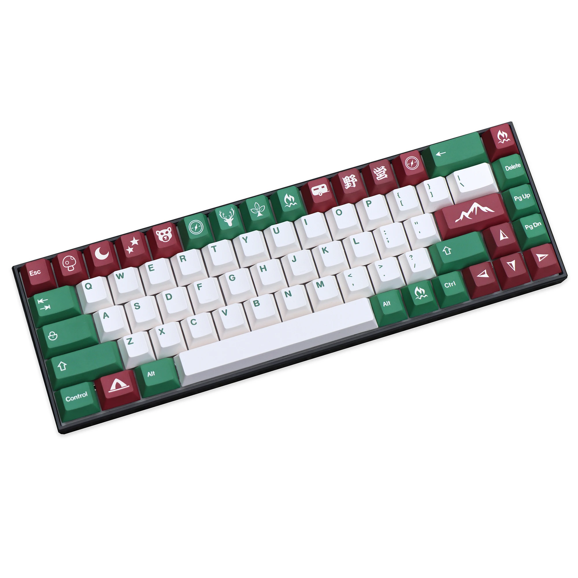 147 Keys/set GMK Camping Keycaps PBT 5 Sides Dye Subbed Key Caps Cherry Profile Keycap For Keychron Anne GH60 GK64 Poker