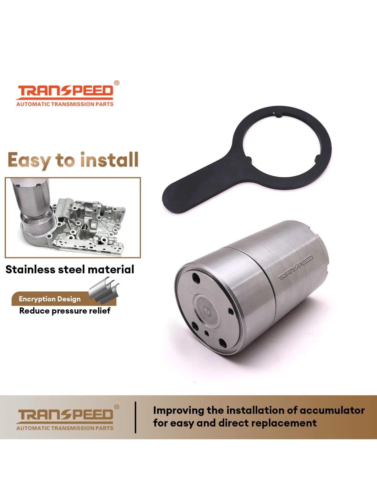 TRANSPEED 0AM DQ200 DSG Transmission Improve Accumulator Mechatronic Repair Kit 7 Speed For VW AUDI
