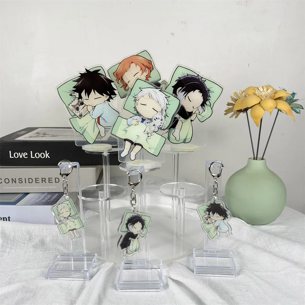 Anime Bungou Stray Dogs 6/13cm Acrylic Stand Exquisite Products Tabletop Decorations Accessories Decor Halloween Gifts Keychain