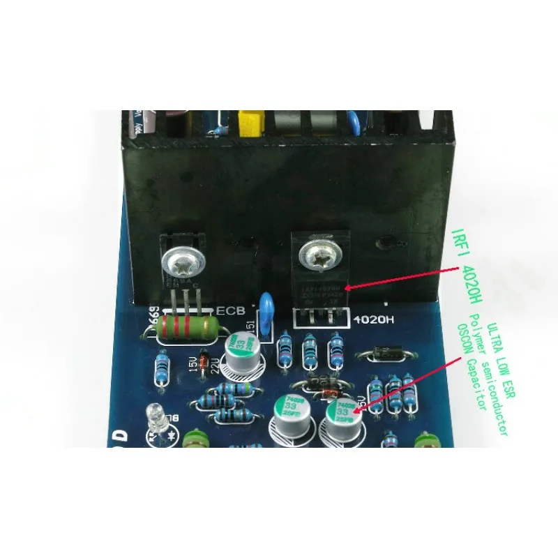 For L20D digital power amplifier finished board 200-250W * 2 8 Europe IRAUDAMP7 IRS2092