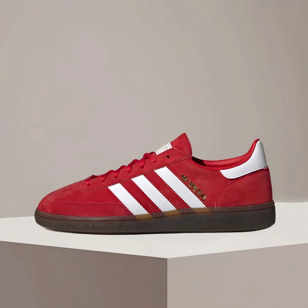 adidas Originals HANDBALLSPEZIAL Comfortable and versatile Non-slip and durable Low-top sneakers for men and women FV1227