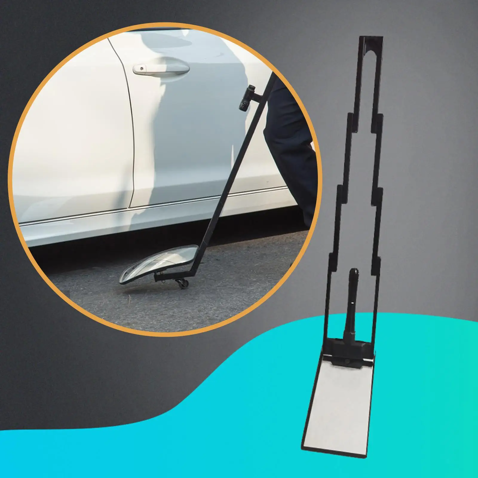 

Underrun Protection Mirror, Foldable, Professional Underrun Protection Mirror