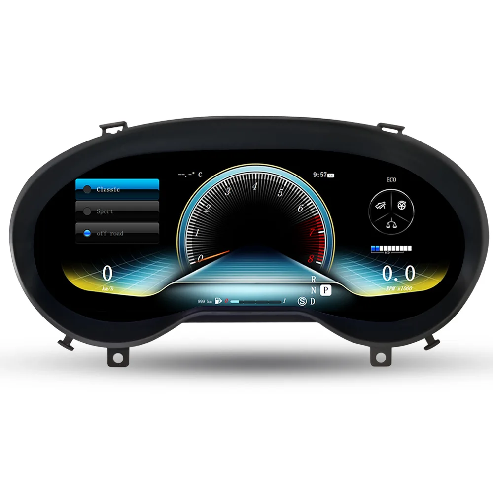 

MEKEDE LINUX System 4core Speedometer Digital Cluster LCD Dashboard 12.3inch For Benz CLA GLA 2013 - 2019