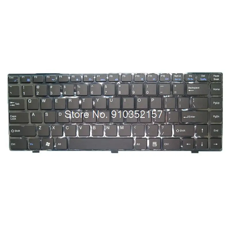 

Laptop Replacement Keyboard For Ibyte Active 9 A9 V1313DPAS1 BR K1100100004 V1313AKAS English US Black Frame