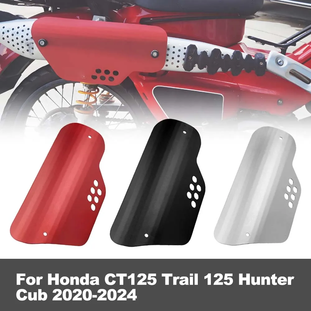 

Exhaust pipe protection Heat Shield guard Fits For Honda CT125 Trail 125 Hunter Cub 2024-2020 Easy Installation Replacement