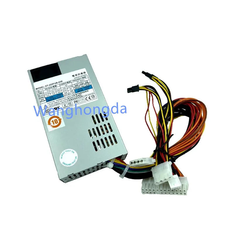 Small 1U 220W ST-220FUB-05E power supply, one year warranty