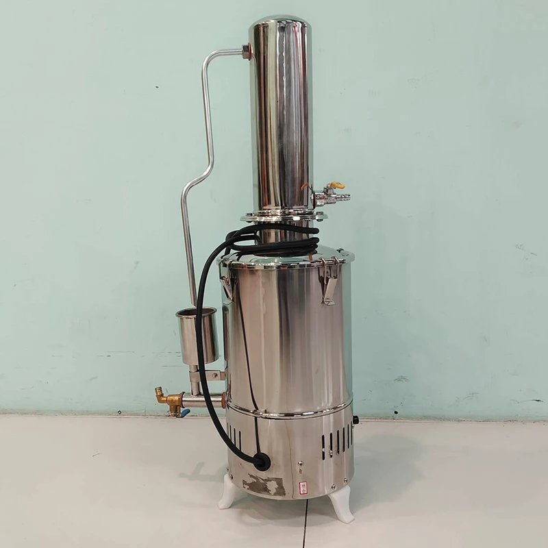 5L Small Water Distiller Lab Laboratory Stainless Steel Electric Water Distiller 220V tool