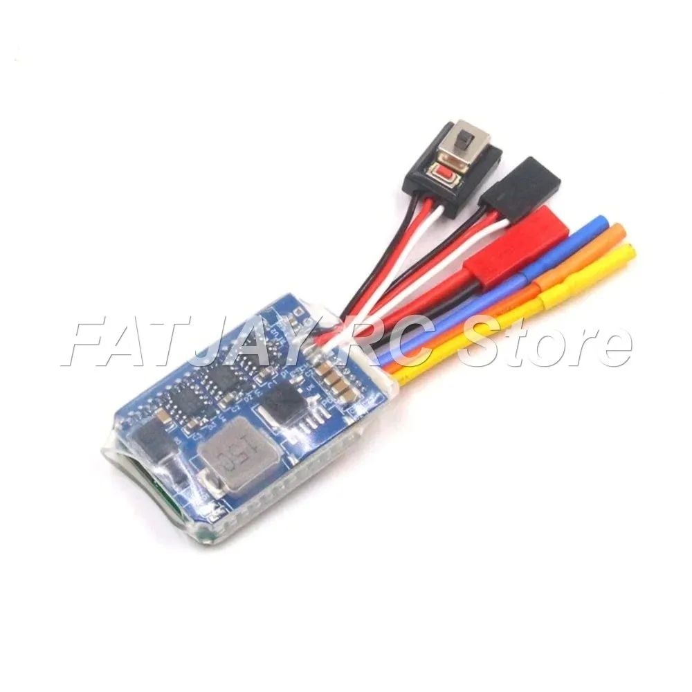 2-3S 45A BLDC Brushless Sensored ESC FATJAY Linear-friendly Speed Controller for MINI-Q9 DRZ Micro Car Upgrades
