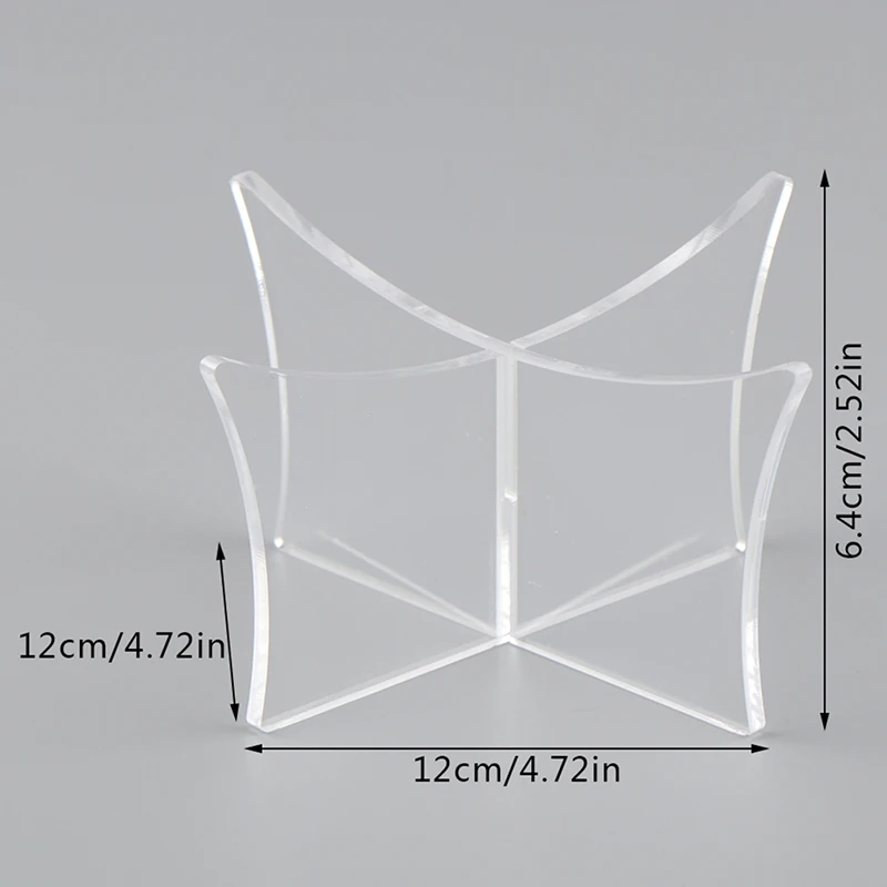 1PC New Multi-function Acrylic Display Stand Bowling Rugby Basketball Soccer Ball Bracket Holder Acrylic Rack Support Base