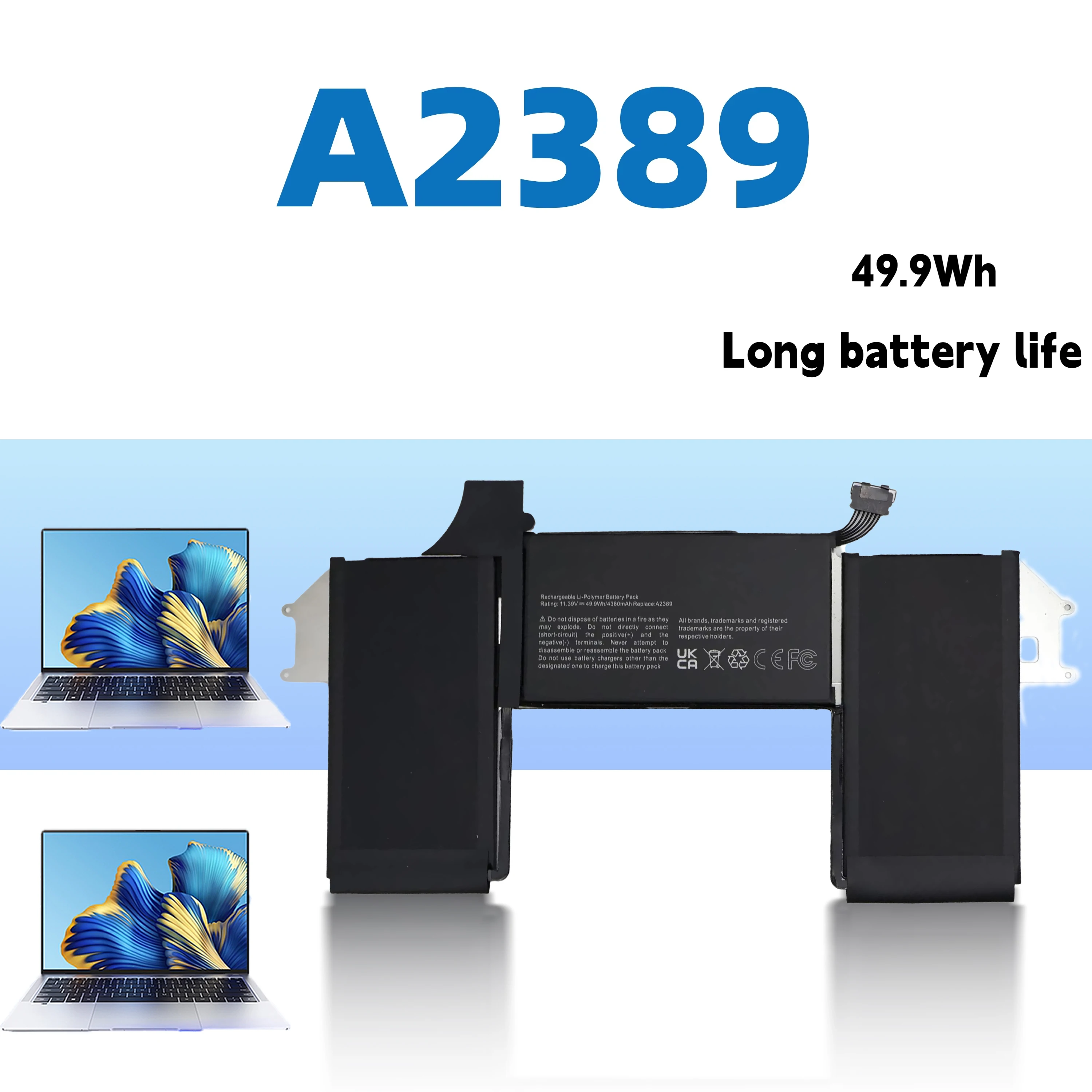 

Аккумулятор AUSSY A2389 49,9 Вт для Apple MacBook Air 13 дюймов Touch A2337 2020 2021 EMC3302 A2337 EMC3598 MGN63LL + гарантия 24 месяца