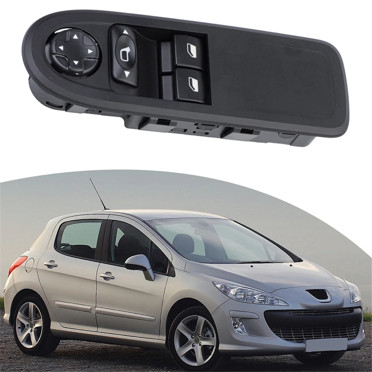 

96565186XT 53269800 Power Window Control Switch for Peugeot 308 2008—L48A