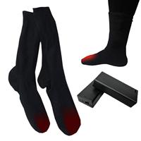 Electric Heated Socks Comfortable Washable Even Heating Warmer Knit Heated Socks For Ski Winter Snowboarding Sports Activities