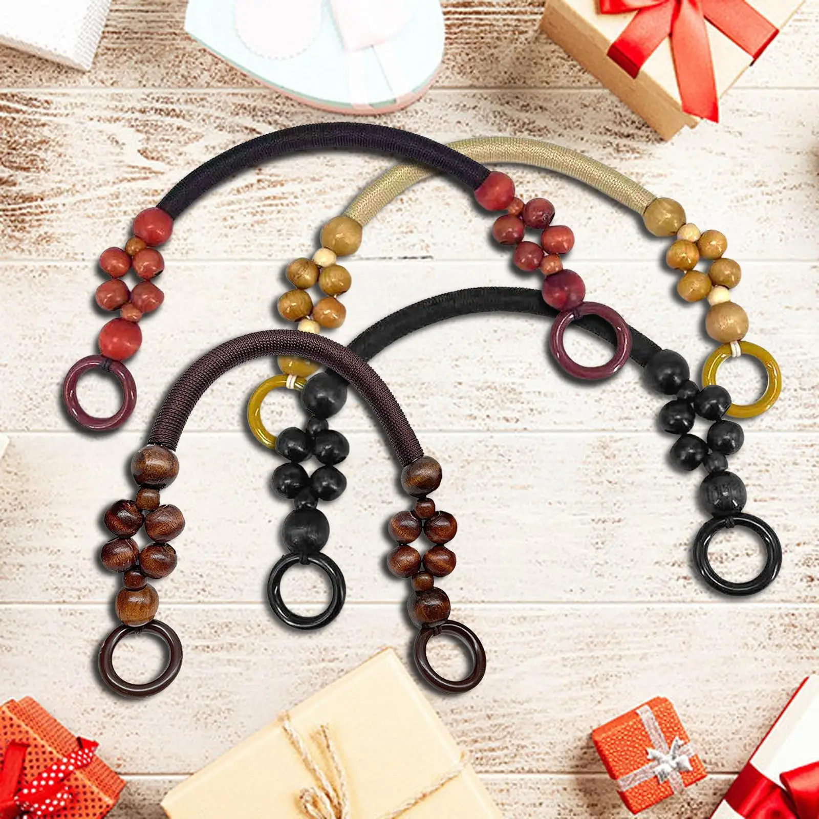 Madeira Bead Bag Strap Handle, DIY Purse Strap, 48cm